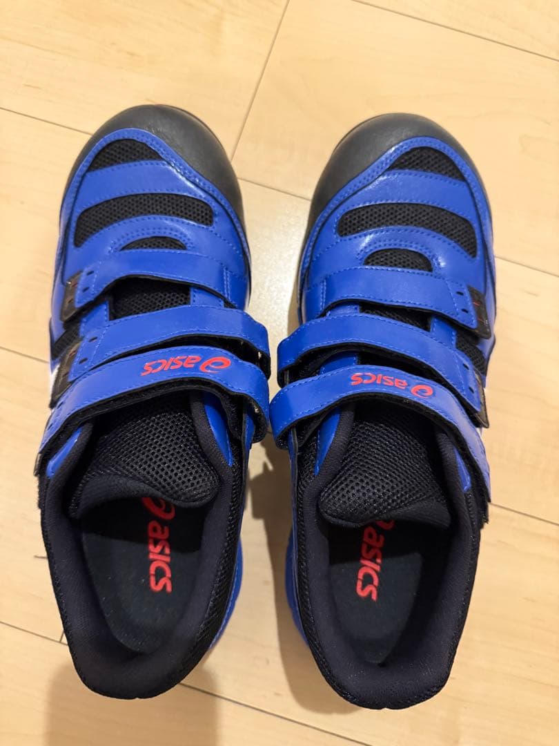 asics 安全靴 27.0cm 青