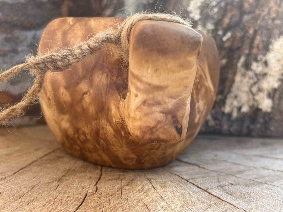 sunswood サンズウッド 白樺瘤 ククサ 一点もの ソロキャン 野営