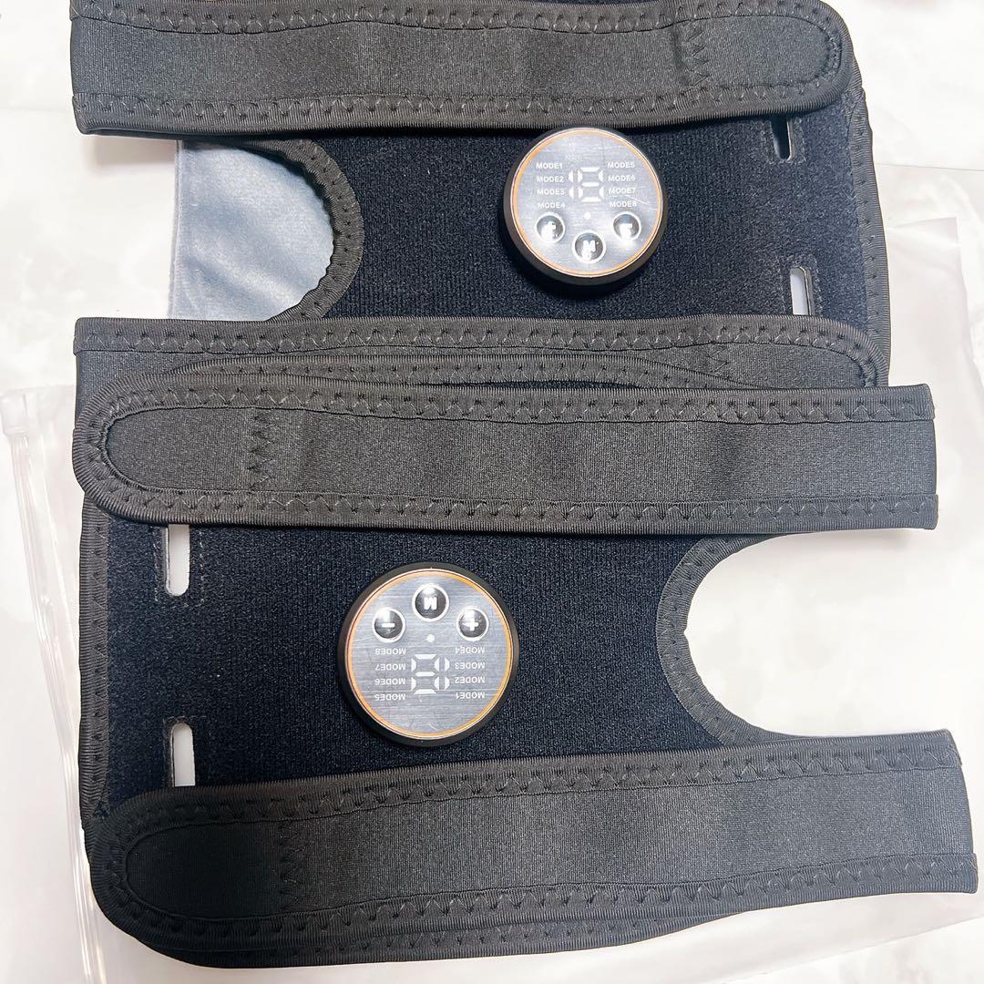 EMS腹筋ベルト 2個セット ジェル不要 8モード15段階 筋トレマシン