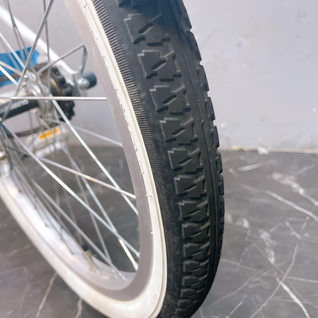 【985】子供用自転車 子供車 picolina ホワイト 20インチ シングル