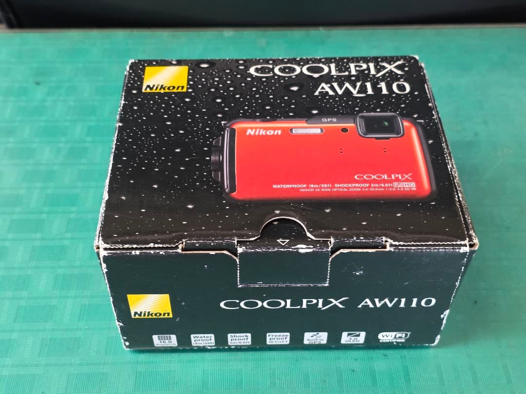 Nikon COOLPIX AW120 オレンジ 防水デジタルカメラ