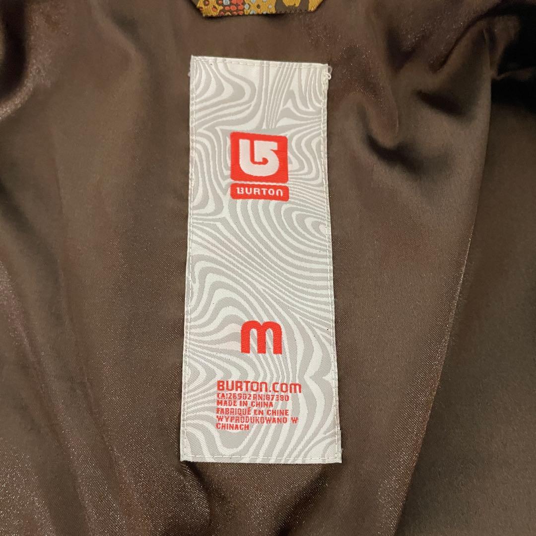 Burtonバートンスキーウェアスノーボードジャケットパーカーフードベージュ茶色