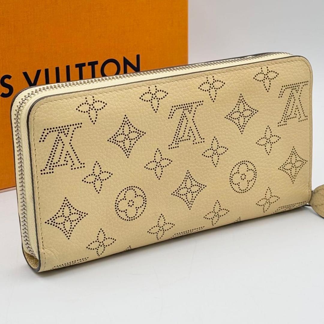 定価16万 極美品 ルイヴィトン 長財布 マヒナ ジッピーウォレット イエロー