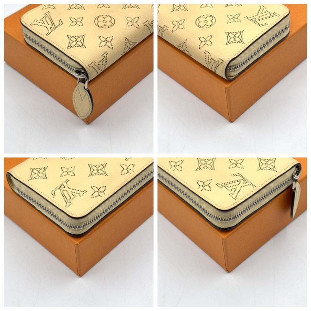 定価16万 極美品 ルイヴィトン 長財布 マヒナ ジッピーウォレット イエロー