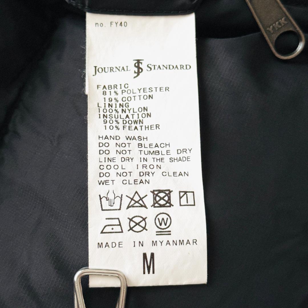 ジャーナルスタンダード✨LASKA ラスカプロ ダウンジャケット ブラック M