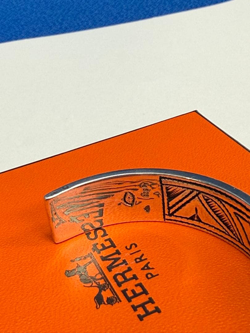 サム君様専用HERMESTouaregトゥアレグ タコルテ バングルT4 美中古