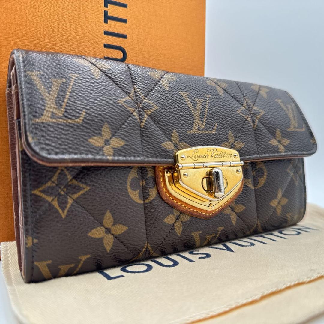 ルイヴィトン モノグラム ポルトフォイユ サラ エトワール 長財布 ターンロック