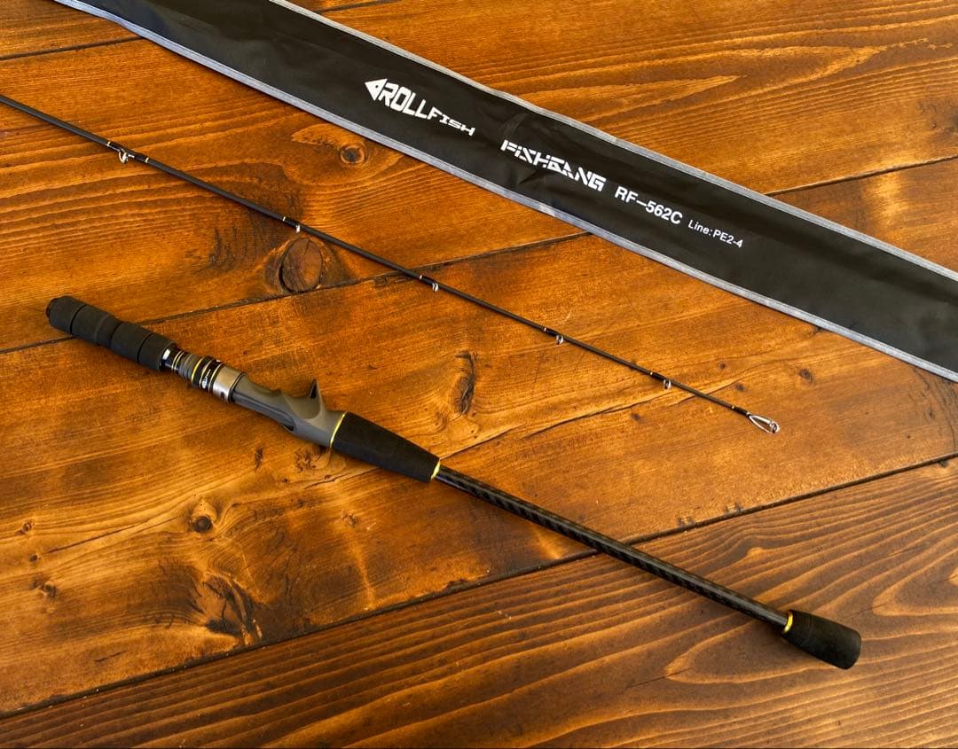 釣り竿セット　C562MH スロージギング　タイラバ　ジギングロッド　左巻き