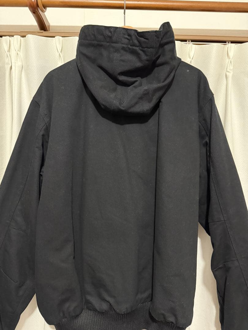 Carhartt ブラック ルーズフィット ジャケット