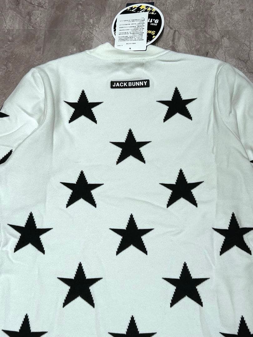 新品未使用品 Jack Bunny！ 星柄 フリル裾 ワンピース
