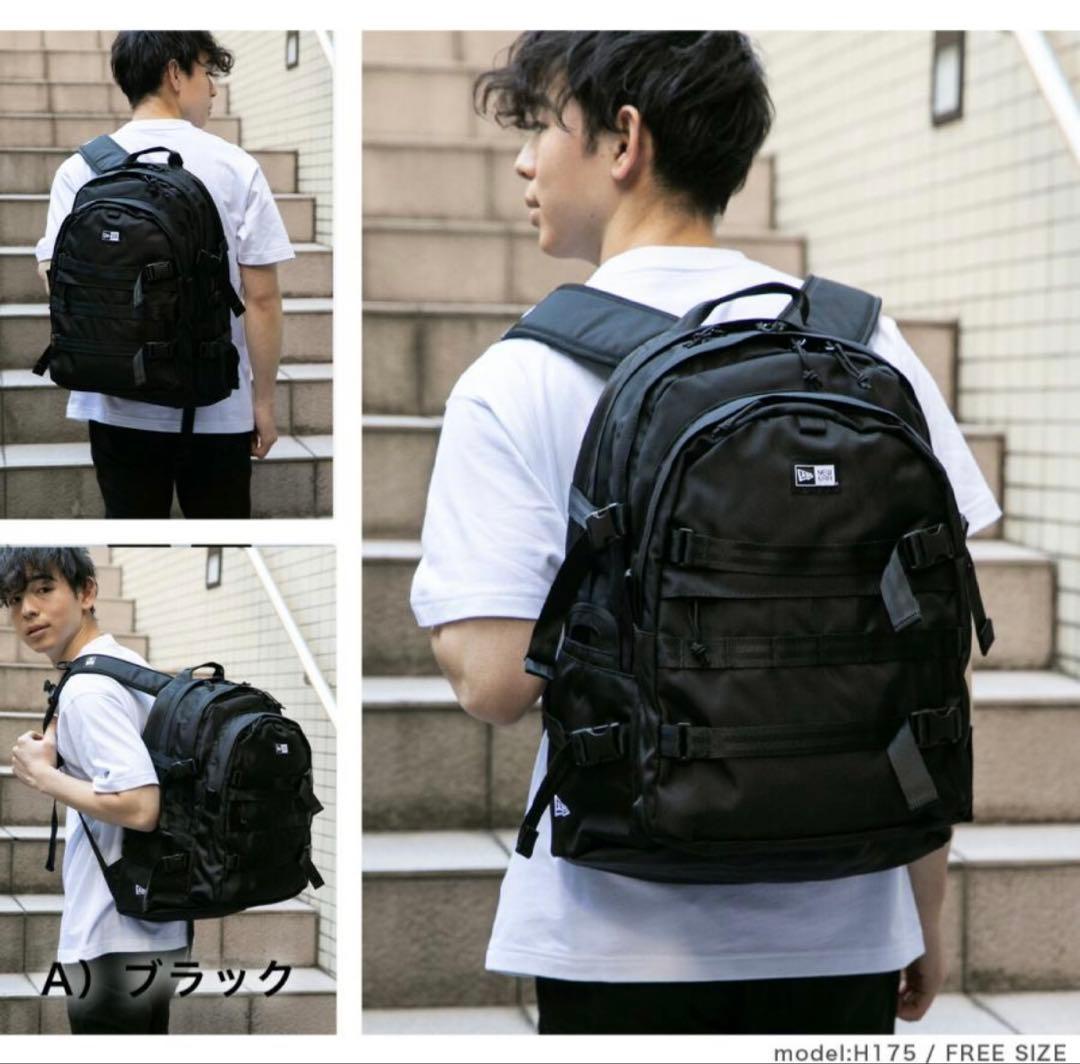 【超美品】NEW ERA キャリアパック 35L ブラック リュック