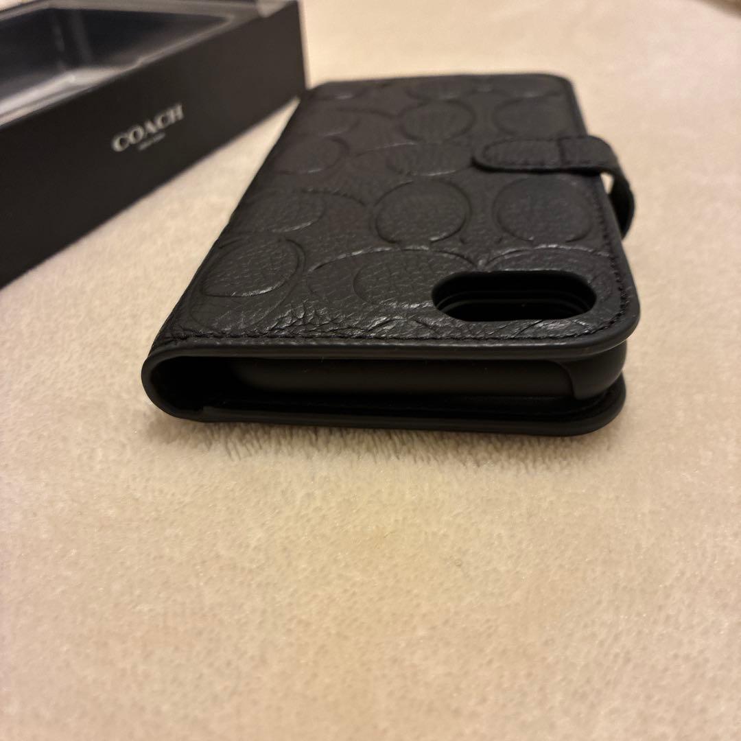 COACH iPhone SE/8/7用手帳型ケース 美品　11月特価 レア