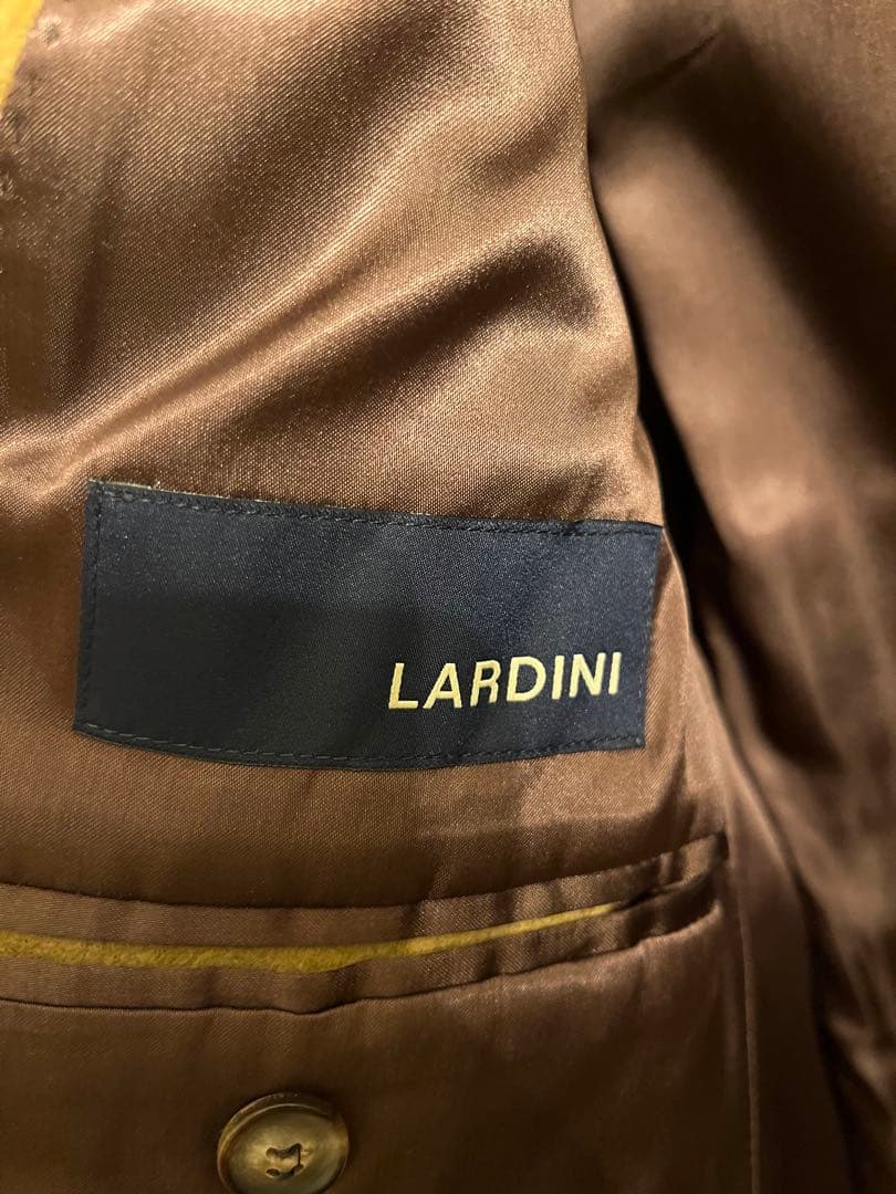 LARDINI CAMELチェスターコート