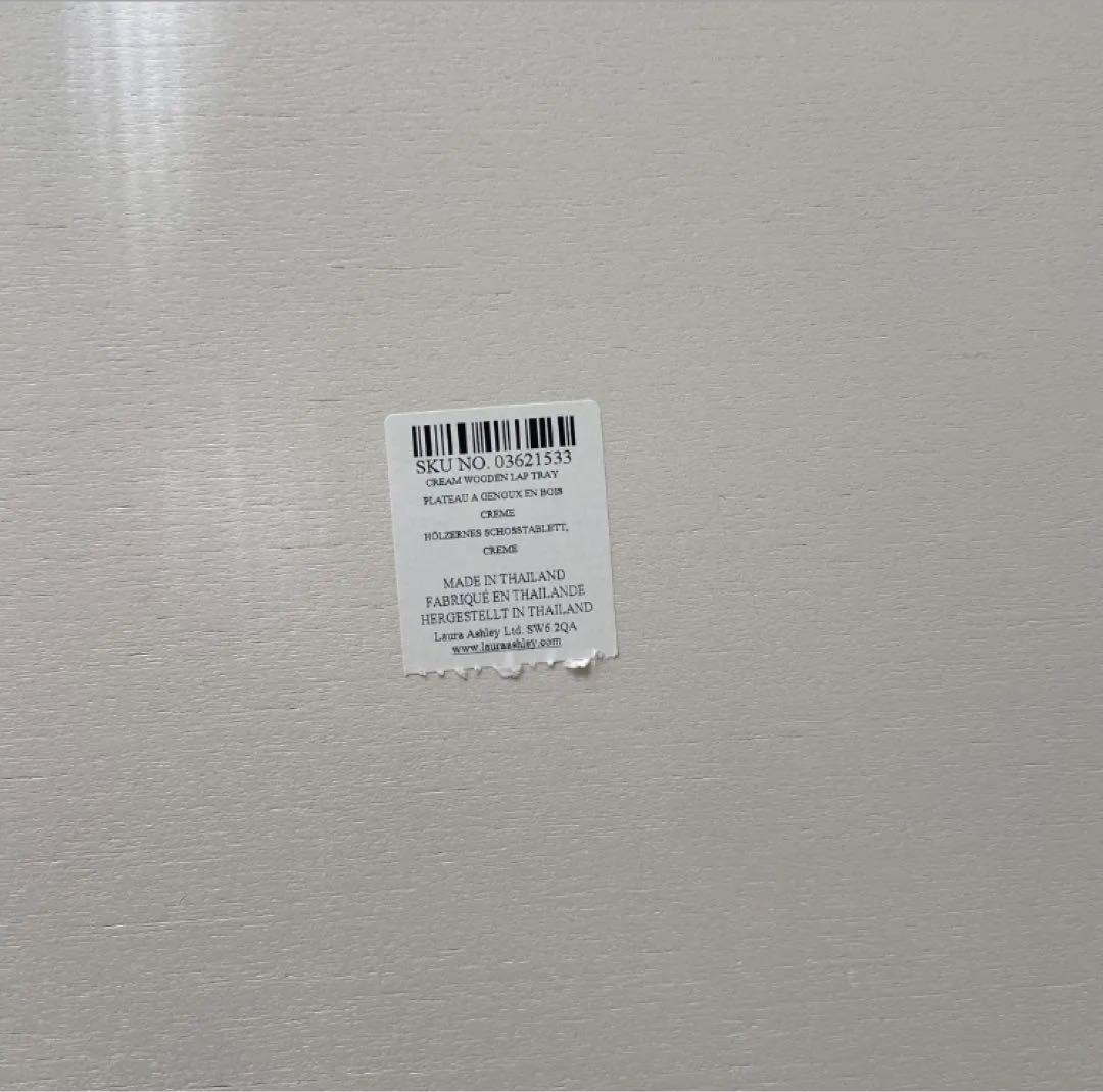 廃盤/希少】ローラアシュレイ 木製折りたたみ トレイテーブル ウッデン