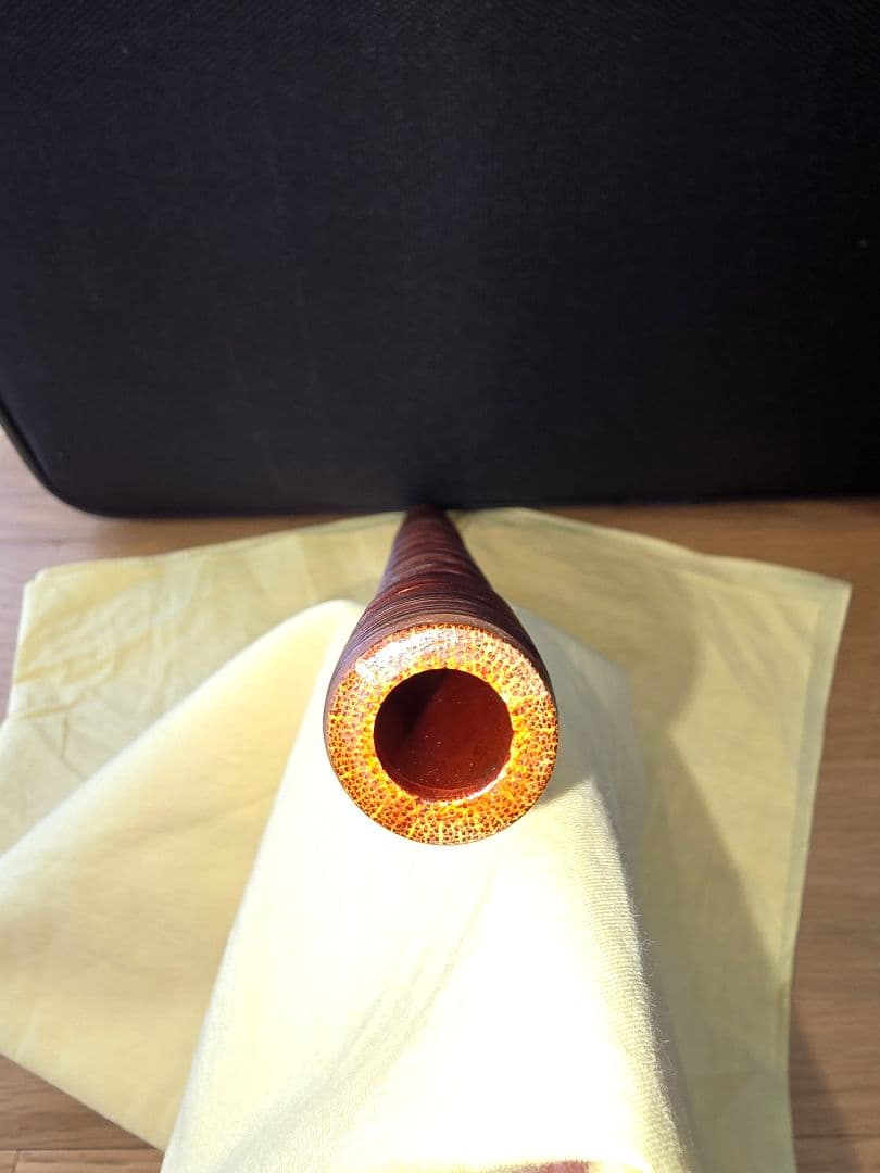 龍笛 本管 山 ②龍笛 本管 雅楽 藤巻 長さ40cm 江戸期時代物