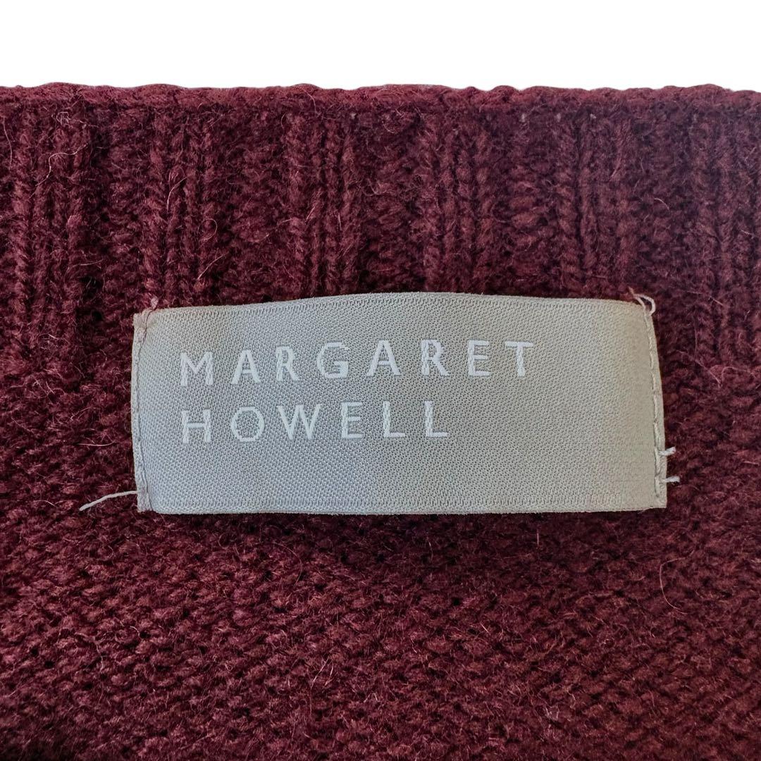 MARGARETHOWELL マーガレットハウエル ニット カシミア混 ブラウン