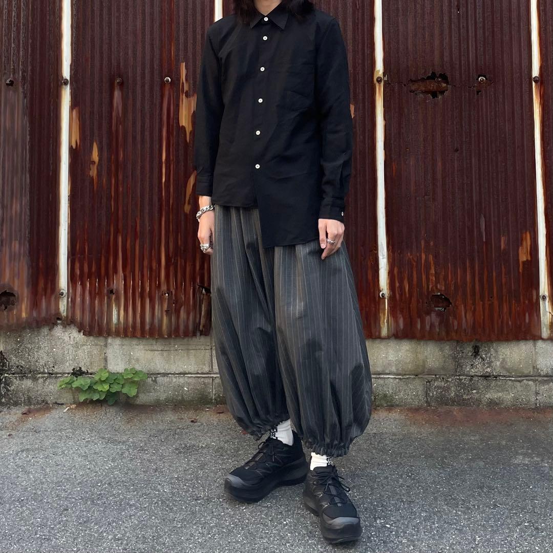 コムデギャルソンコムデギャルソン バルーンパンツ ストライプ - メルカリ