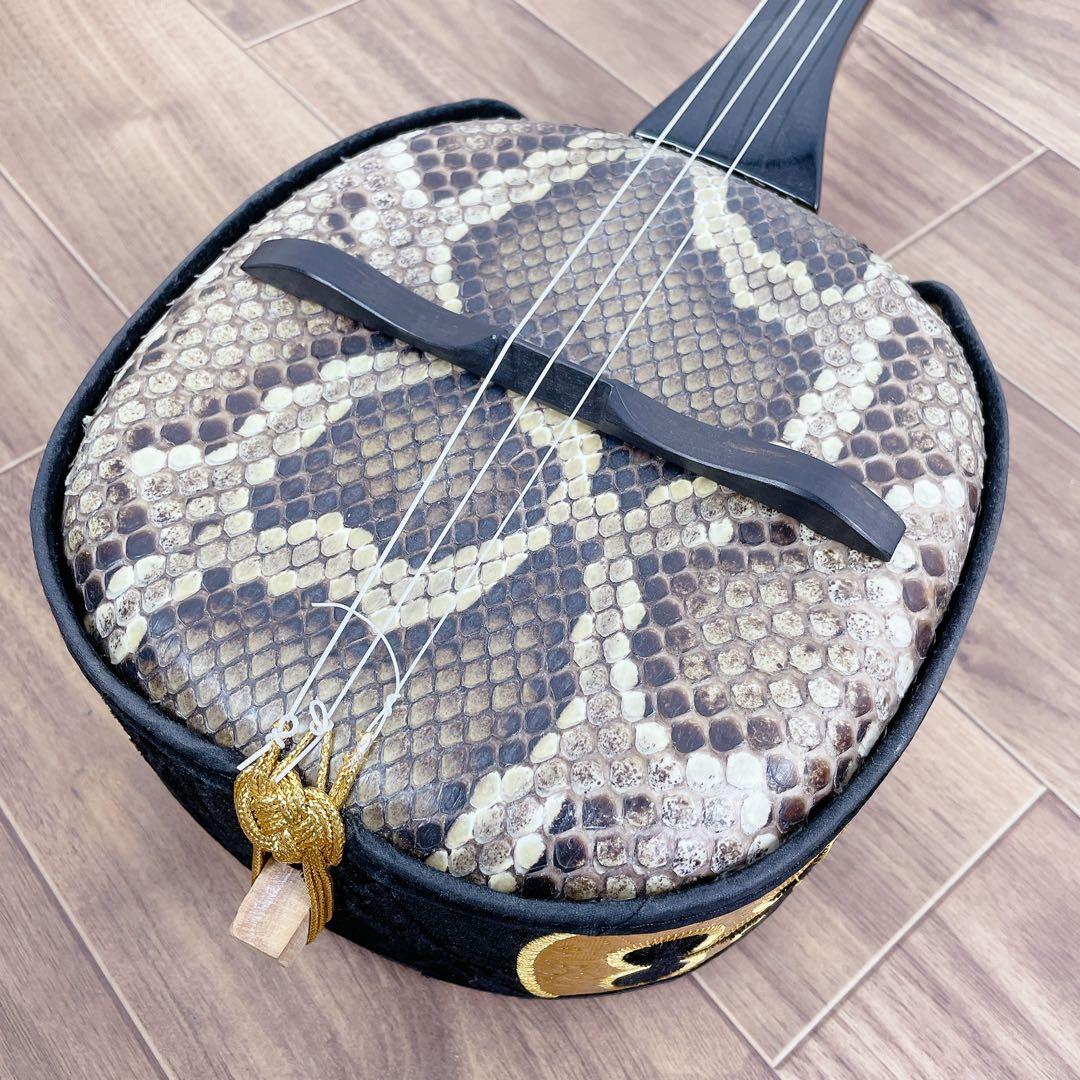 沖縄 三線 蛇皮 民謡 和楽器