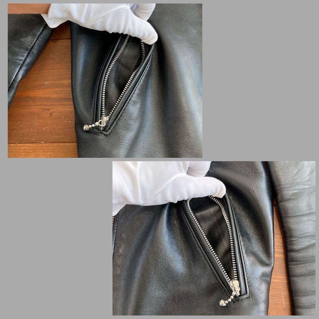 希少・極美品】甲本ヒロト着‼︎英国製ライダース666LJM-15size :S