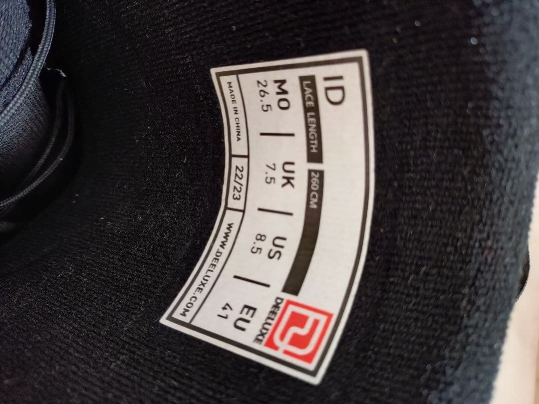 DEELUXE ID 22-23モデル　26.5cm