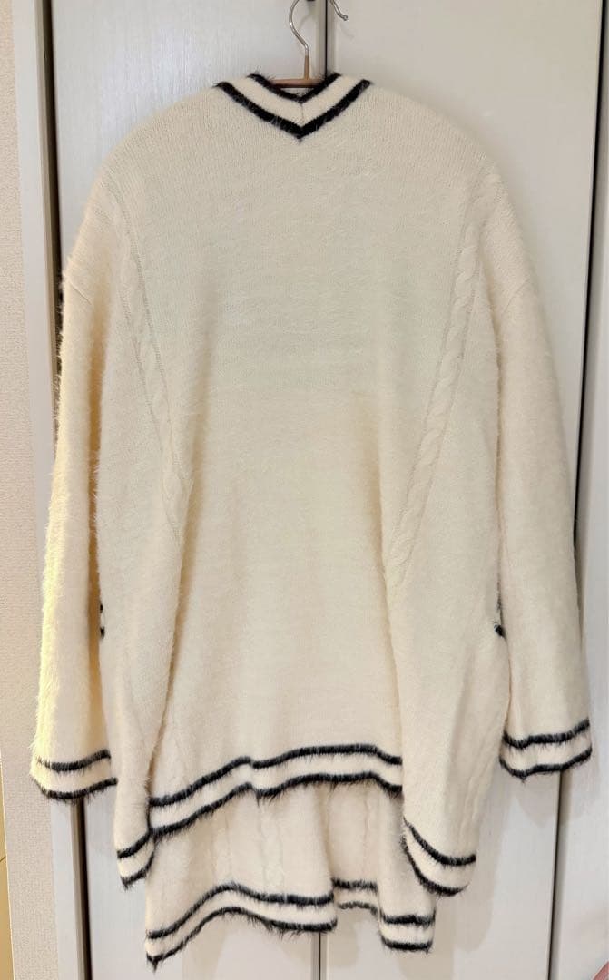 【ss】EATME バイカラーアンサンブルニットワンピース