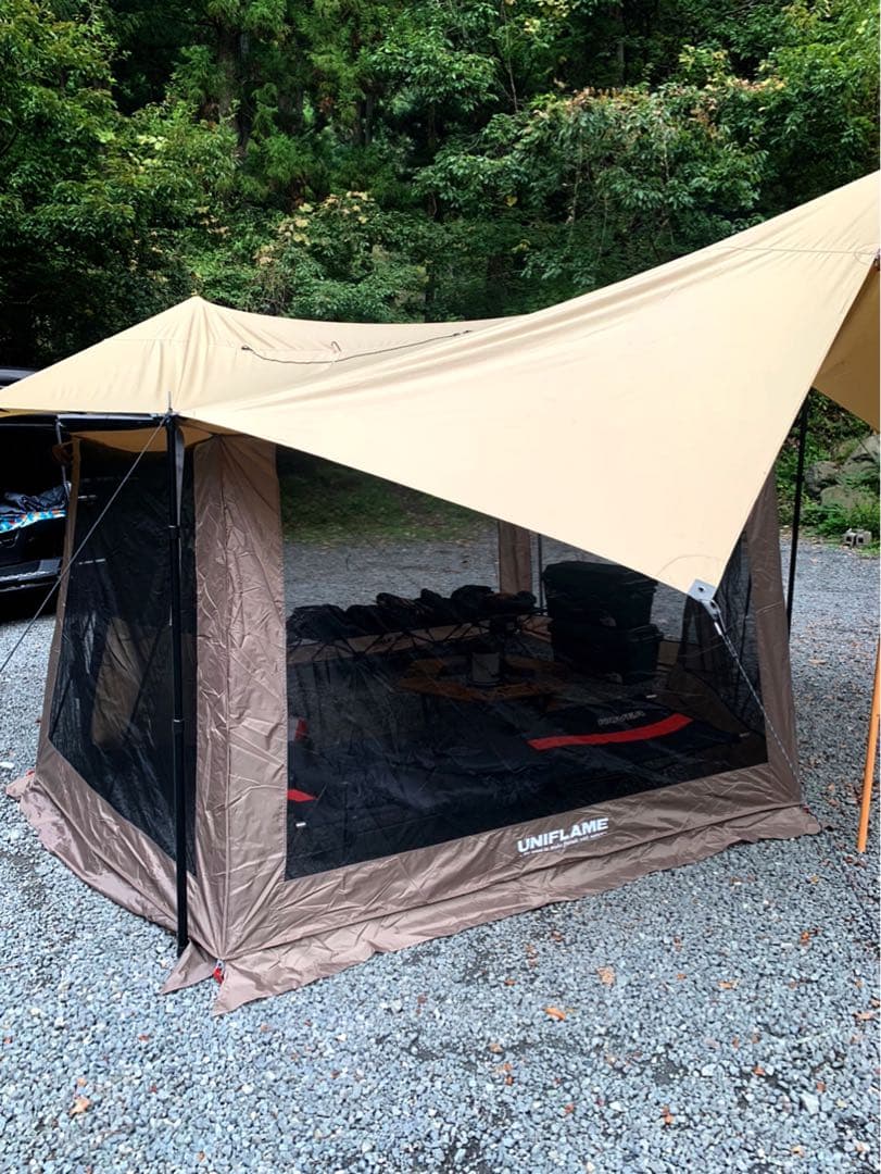 UNIFLAME REVOメッシュウォールＬ　※ REVOタープL専用