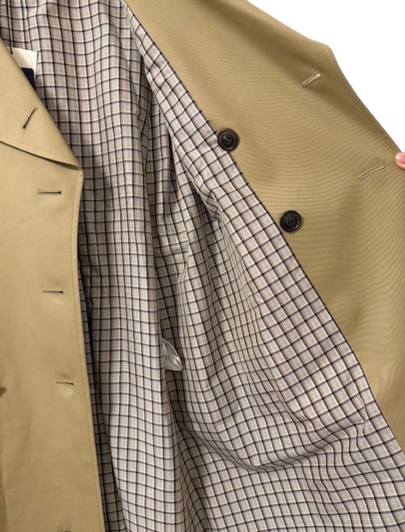 beautiful people トレンチコート　ベージュ