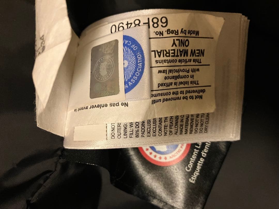 ⭐︎クリーニング済 カナダグース カーソンパーカー M ブラック