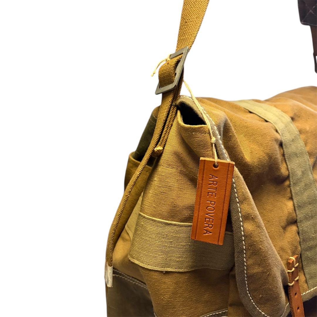 y*y様 ARTE POVERA ショルダーバッグ（アーミーカラー）未使用保管品