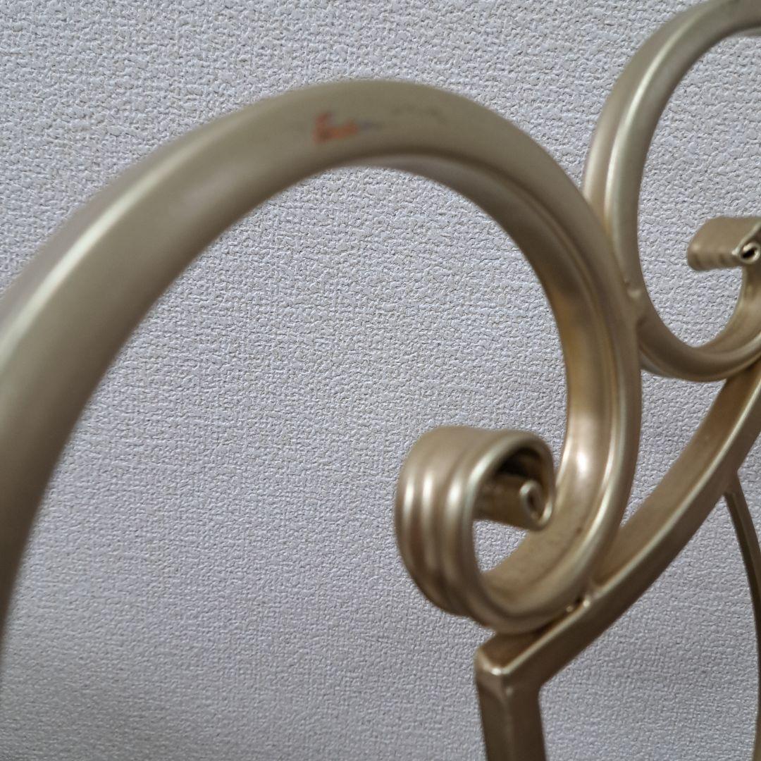 9*6様 ♡A&B  折り畳み式アイアン Gold ダイニングChair