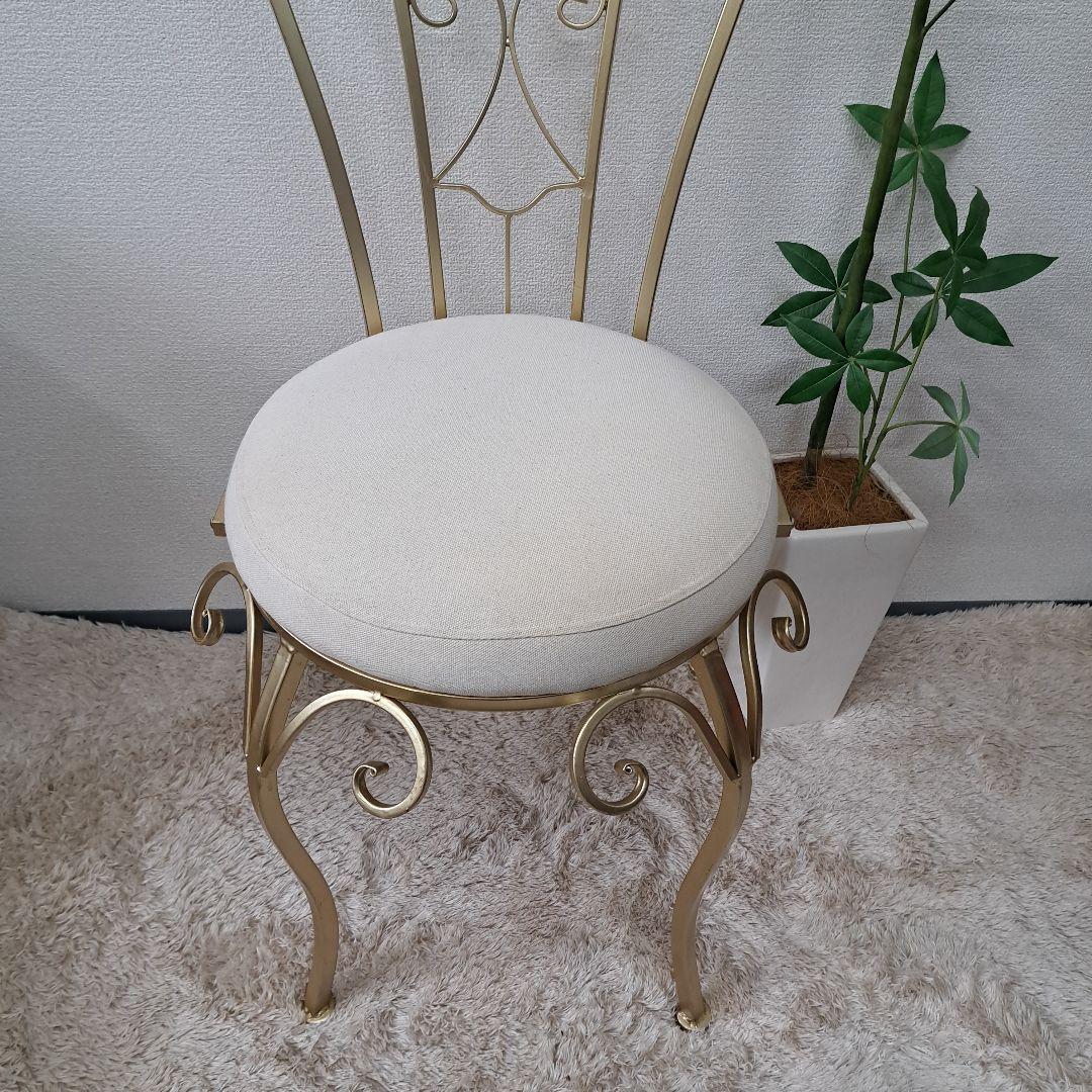 9*6様 ♡A&B  折り畳み式アイアン Gold ダイニングChair