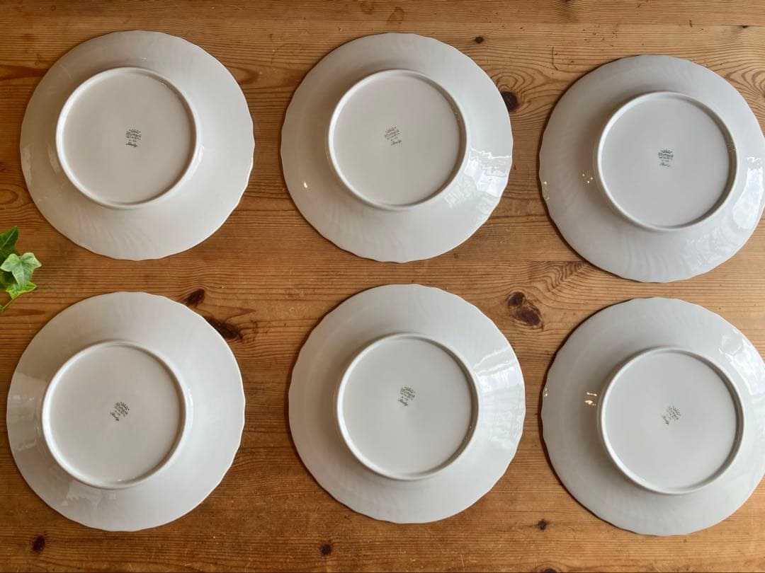 ジノリ ベッキオホワイト26ディナープレート×6 - メルカリ