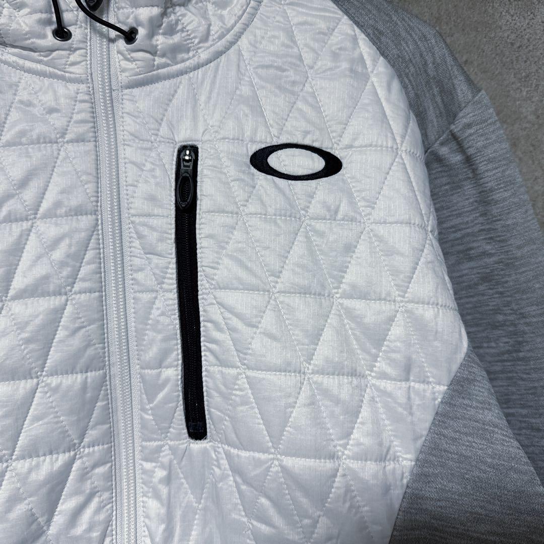 OAKLEY オークリー 中綿 切り変え フードジャケット フルジップ ウェア