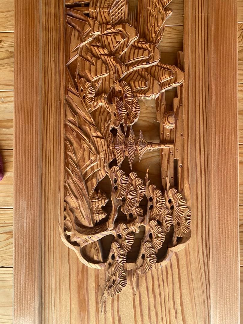 古民家　欄間　2枚セット