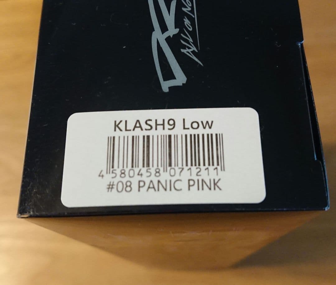 DRT KLASH9 Low #08 PANIC PINK 新品未使用