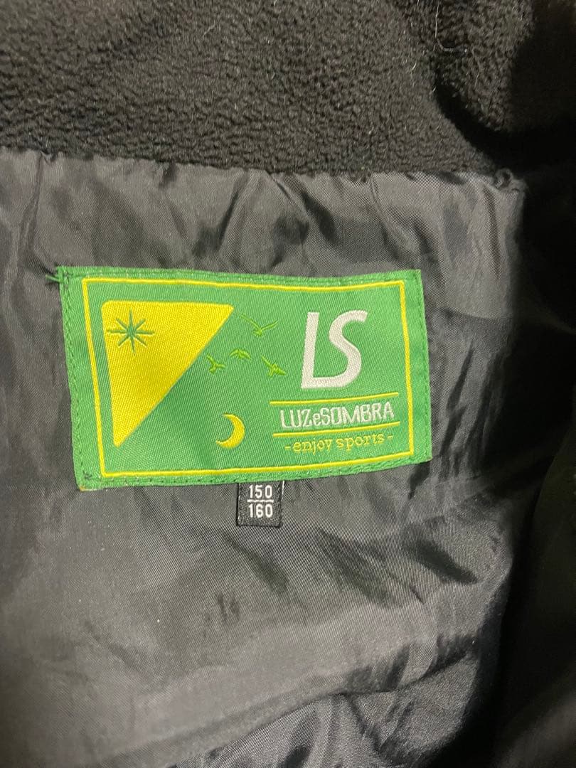 ルース イソンブラ　ベンチコート　150〜160サイズLuz 黒