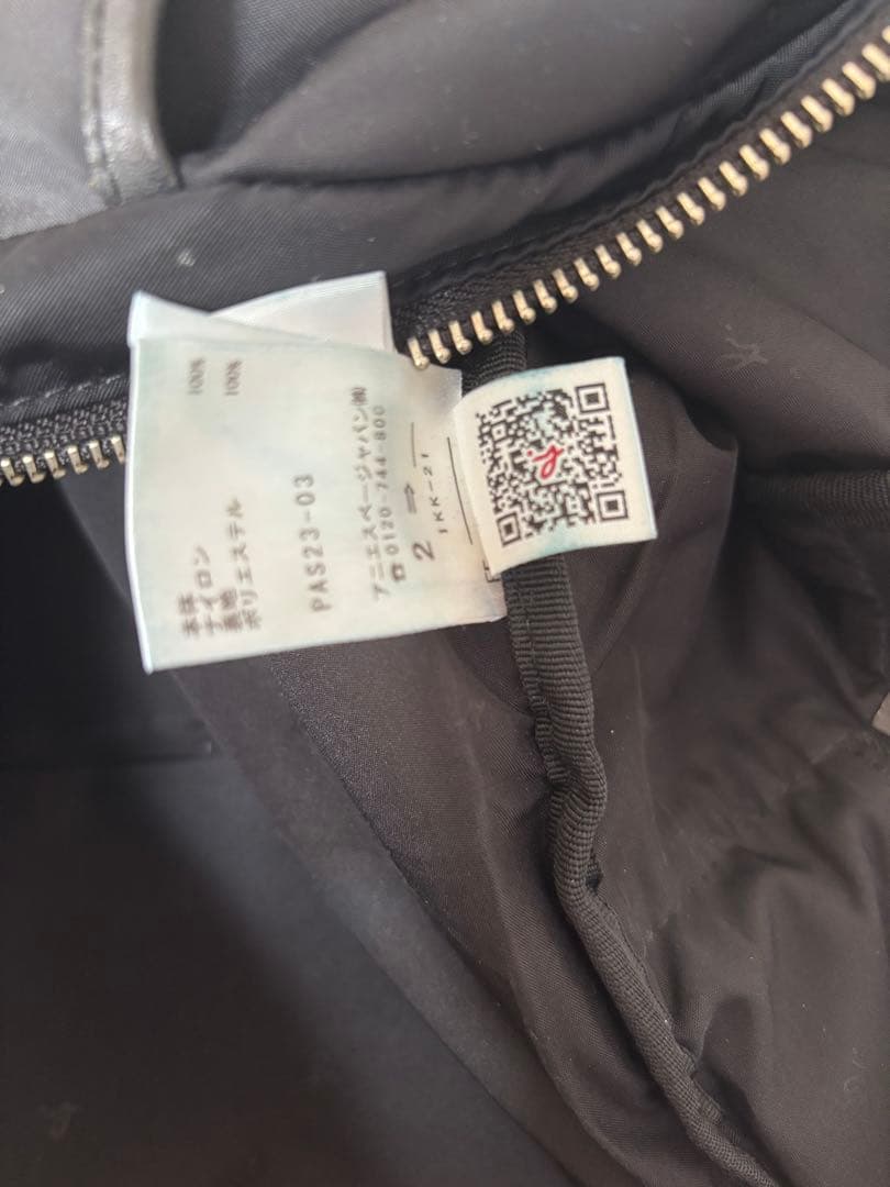 美品　agnes b アニエス・ベー　リュック ブラック