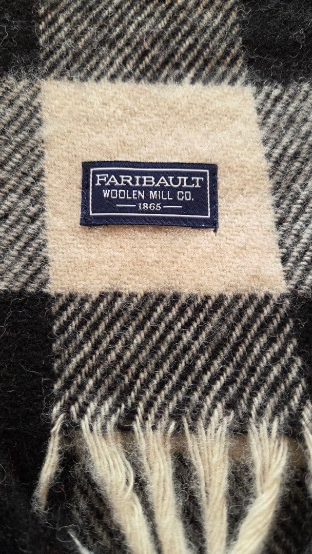 FARIBAULT MILL アメリカ ブランケット 未使用品 BEAMS購入