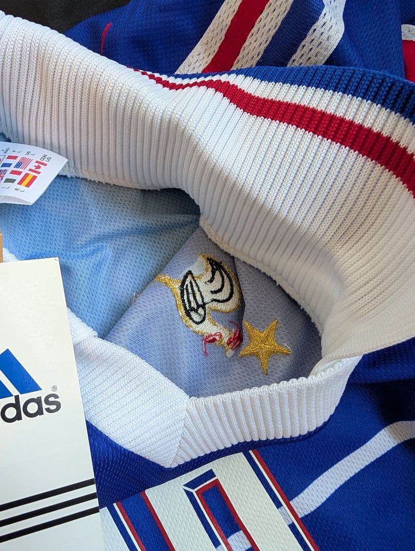 【新品タグ付き】フランス代表/ジネディーヌ・ジダン/H/99年モデル