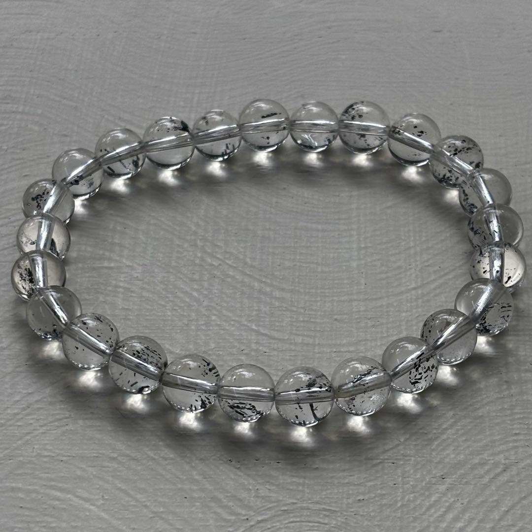 ✨高品質✨スティブナイトインクォーツ ブレスレット 約8mm