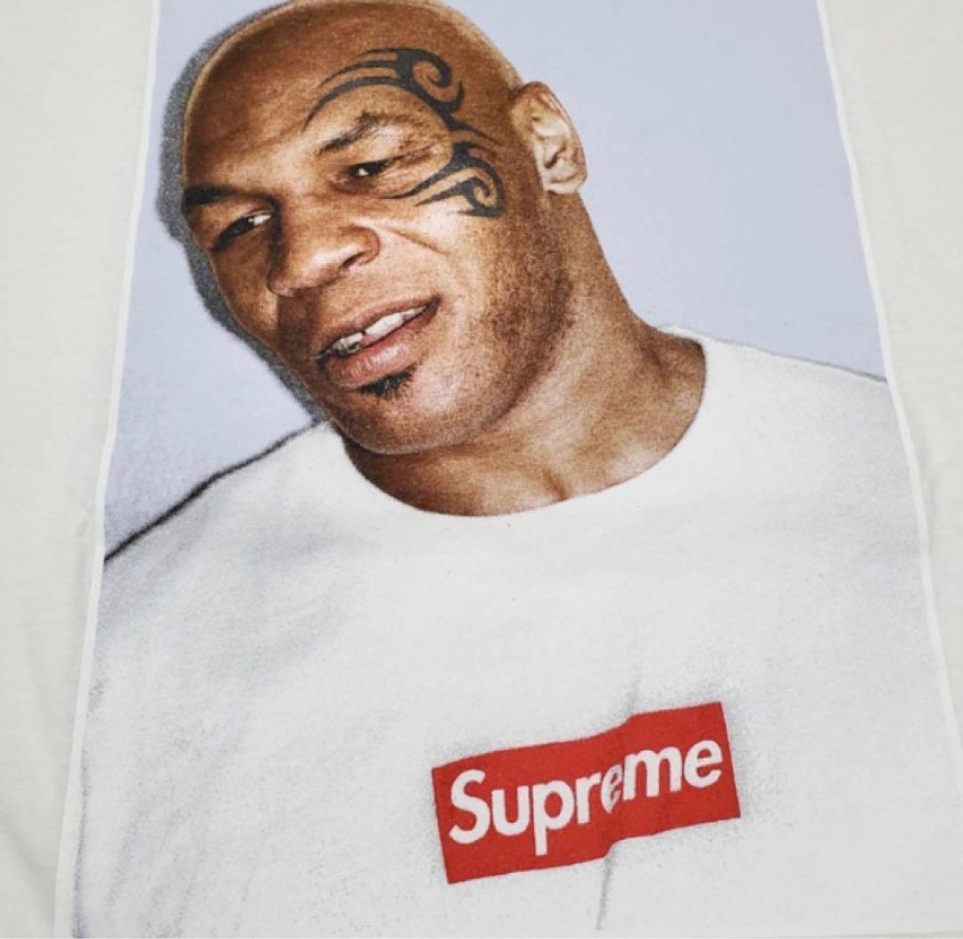 極美品 シュプリーム マイク タイソン フォト Tシャツ Mike Tyson