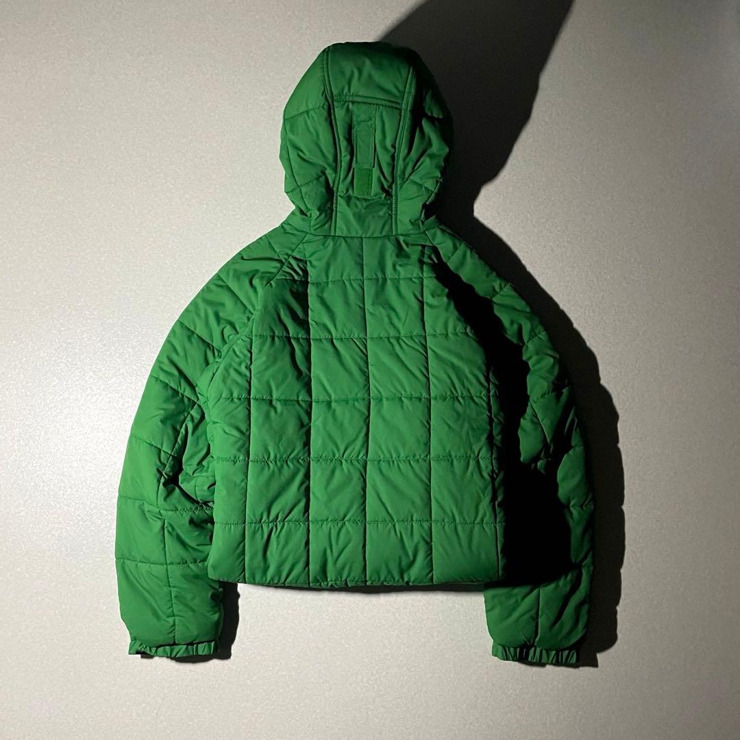 f*a様 コロンビア hooded puffer jacket グリーン　イエロ