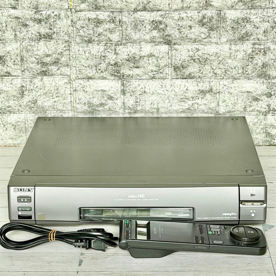 SONY「EV-S1100」Video8・Hi8ビデオデッキ - メルカリ