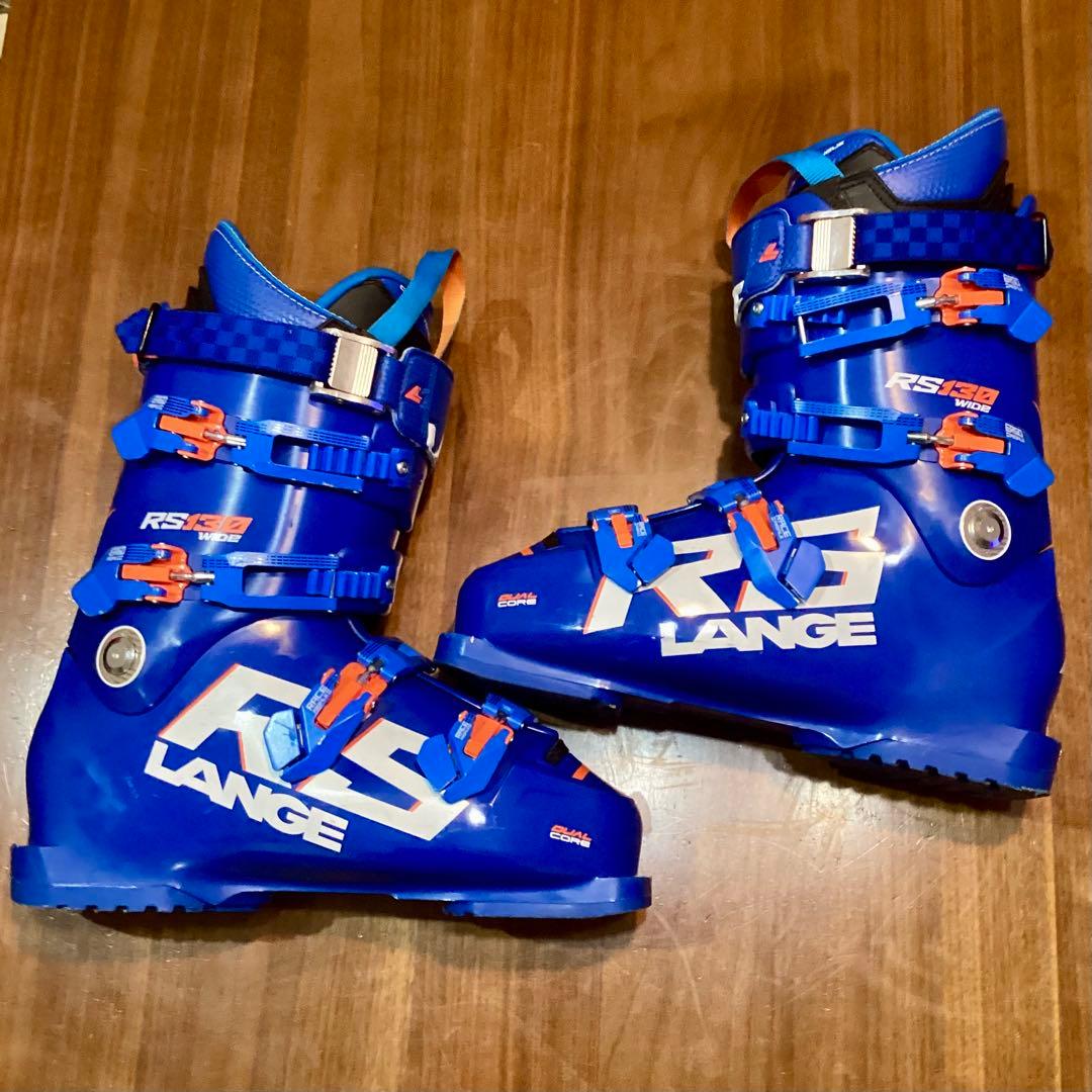 ラング LANGE RS 130 WIDE スキーブーツ 27-27.5cm幅広