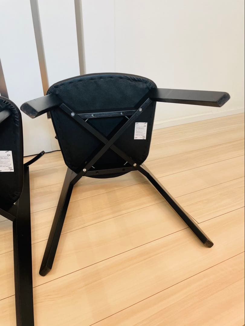 IKEA(イケア) ダイニングチェア2脚セット HANSOLA