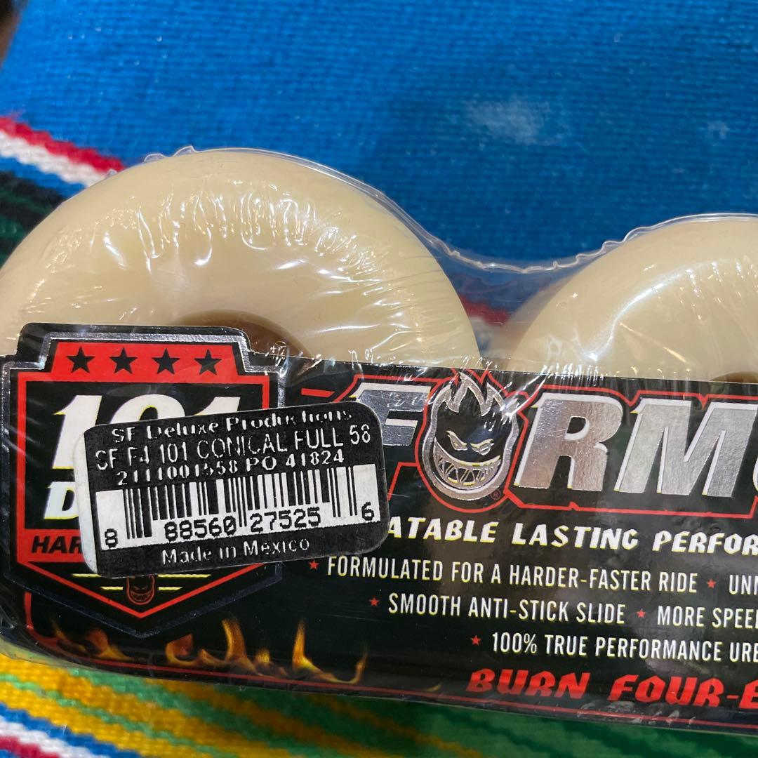 Spitfire 58mm 101Duro コニカルフルウィール