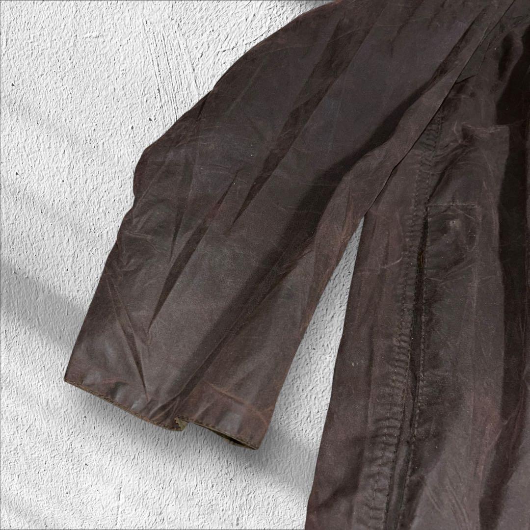 [激シブ]BARBOUR90sオイルドジャケットBEAUFORT 英国製チンスト