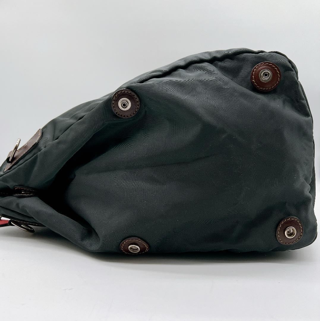 タグ付き 極美品 ダニエル&ボブ　2WAYバッグ　ナイロン　レザー　f387