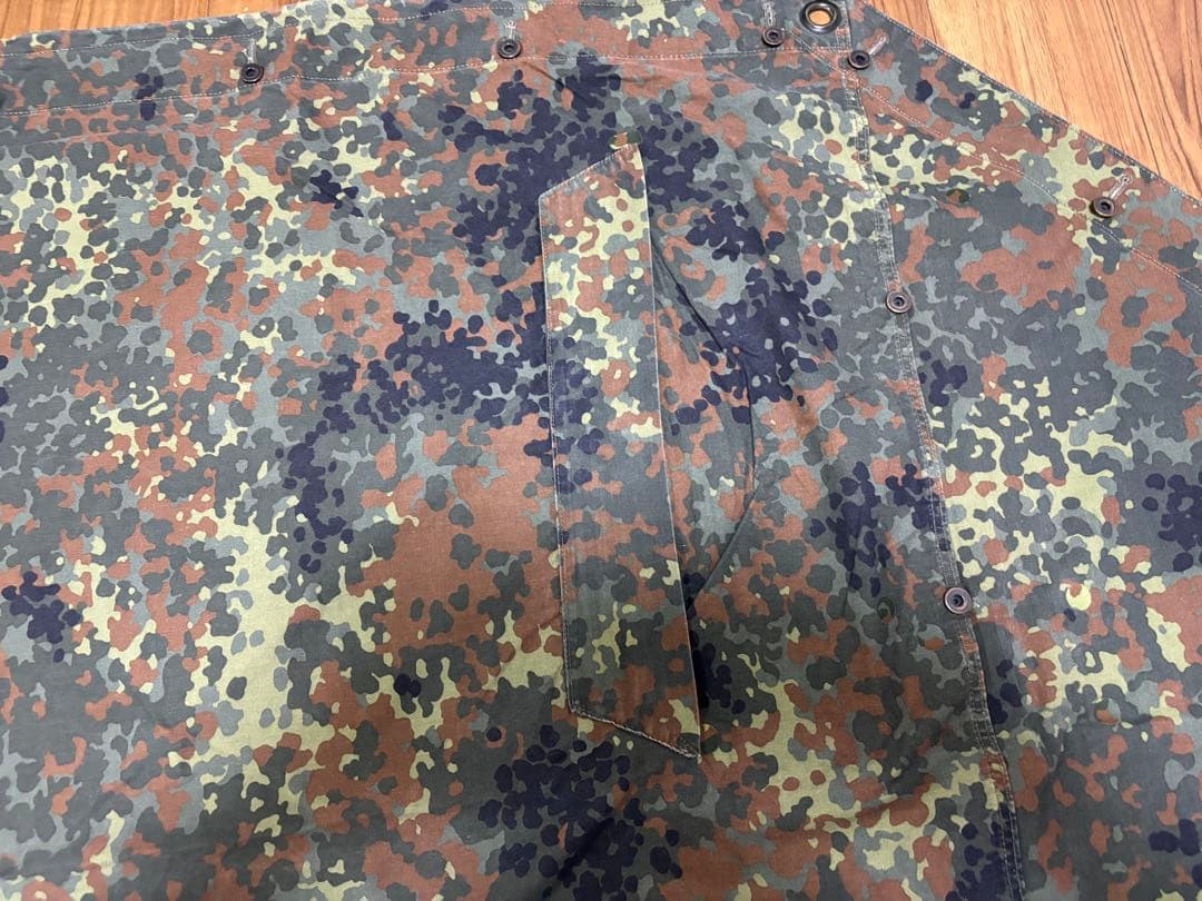 ⭐︎本日限定値引き⭐︎【美品】ドイツ軍幕1枚　フレクターカモ