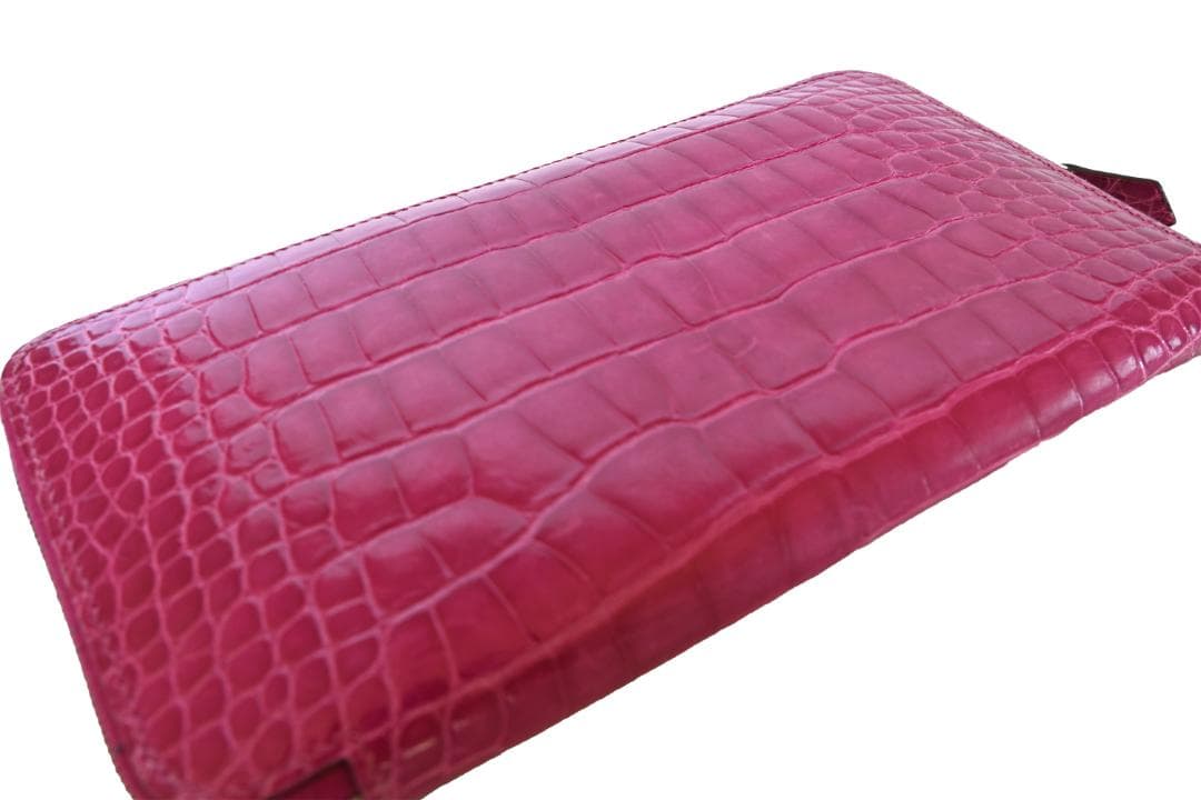 【中古美品】エルメス　アザップロング　ローズパープル【個人出品】